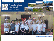 Tablet Screenshot of cottingleyvillageprimary.org.uk